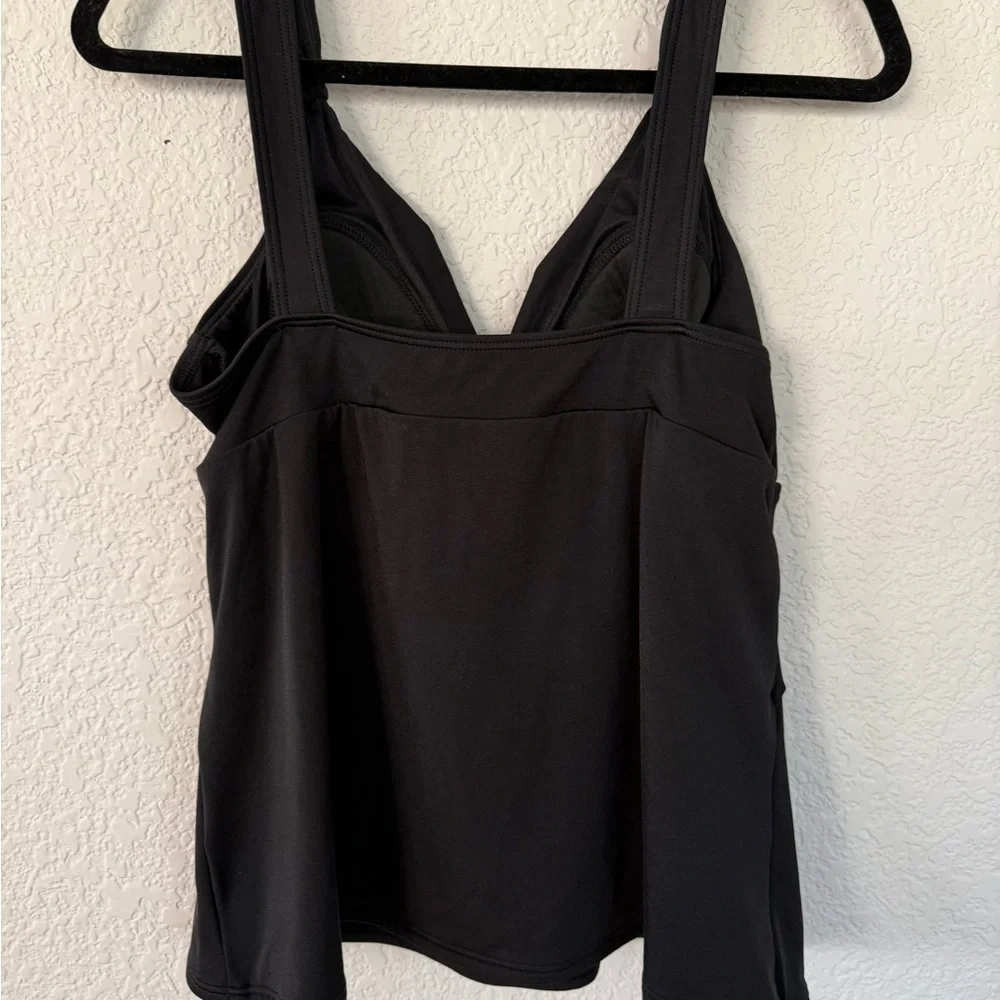Miraclesuit Black Twist Front Tankini - Picture 3 of 16